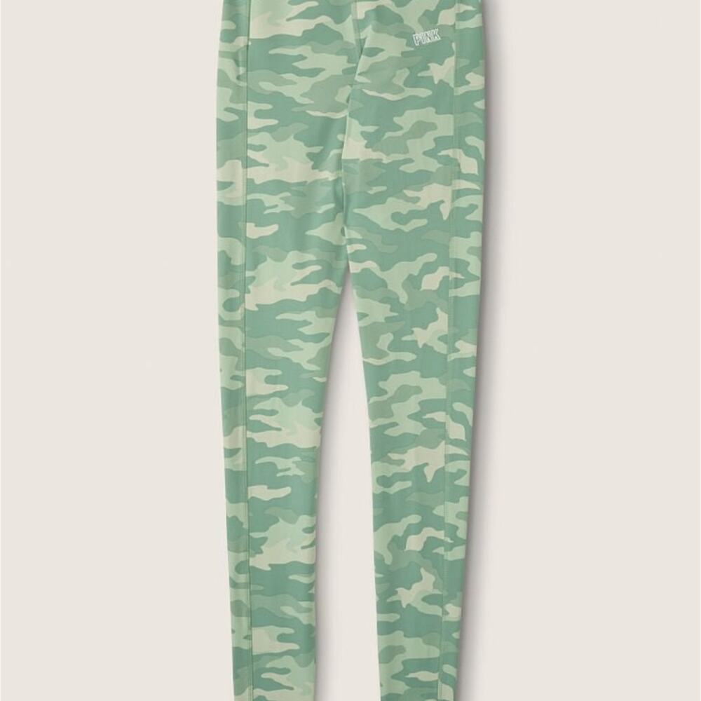 Victoria's Secret Pink Camo Compression V High Waist Full Length Leggings NWT L - Picture 4 of 6
